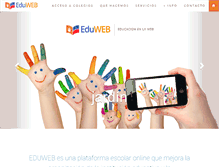 Tablet Screenshot of eduweb.com.ar