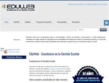 Tablet Screenshot of eduweb.com.ve